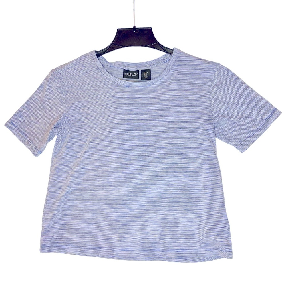 Rachel Zoe Short Sleeve Crop Shirt